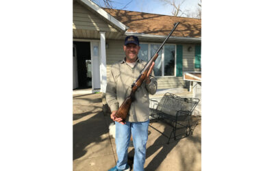 Letter of thanks from the winner of the Rigby rifle